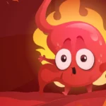 Stomach burn